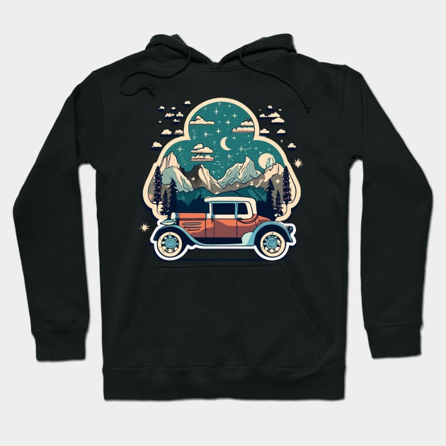 Ford Model T | Vintage Car Hoodie by kknows